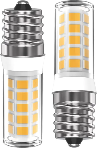 Miniatura 9 de 5304517886 Kei D28A Bombilla de repuesto para refrigerador, bombilla LED E17, bombilla congelador 3W AC100-130V luz diurna blanca, 2 paquetes