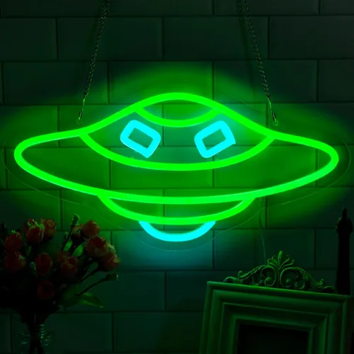 Miniatura 11 de Letrero de Neón "It's a Vibe", Letreros de Neón para Decoración de Pared, Letreros LED Rosas Regulables para Dormitorio, Letreros de Luz de Neón