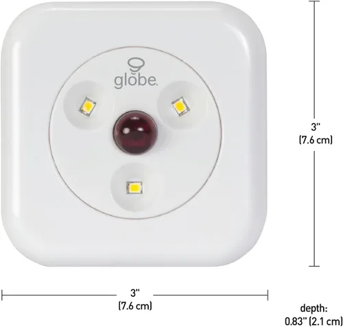 Miniatura 5 de Globe Electric Paquete de 6 luces LED delgadas para debajo del gabinete, control remoto universal incluido, regulable, interruptor