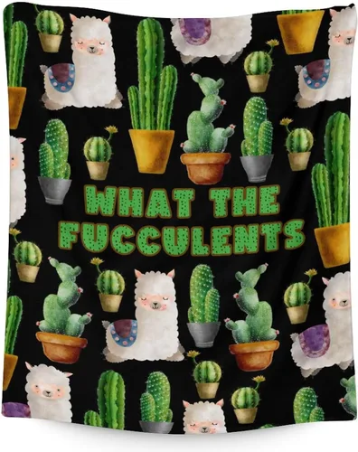 Miniatura 21 de Manta de cactus – Suave, mullida y cálida – Manta pequeña de 30 x 40 pulgadas para regazo y cuna, manta estética azul oscuro, regalo