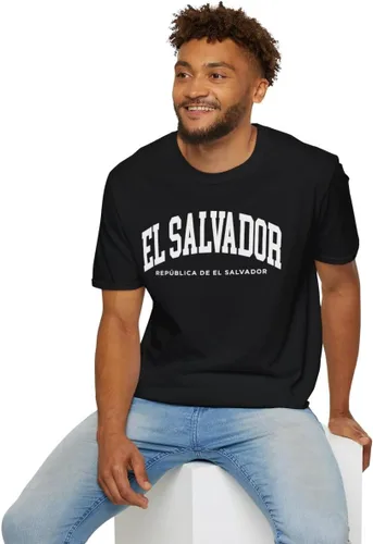 Miniatura 3 de El Salvador - Camiseta unisex para adulto