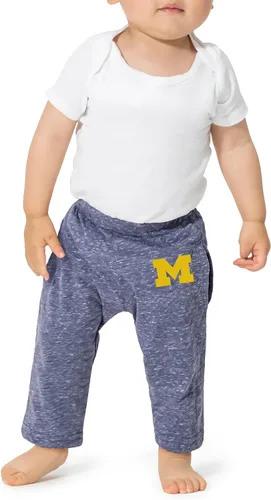 Miniatura 6 de Little King NCAA - Pantalones de descanso suaves para bebés, tallas 6M, 12M, 18M