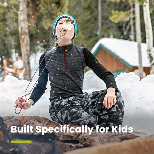 Miniatura 2 de Smartwool Niños Merino 250 Baselayer Pattern Crew