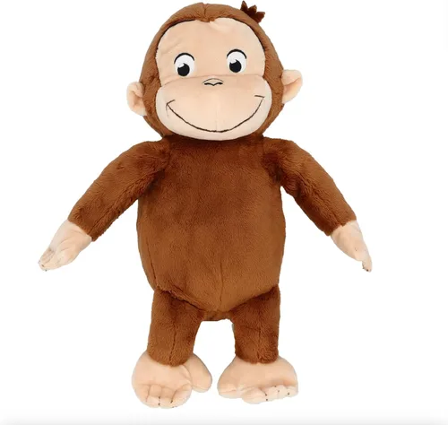 Kids Preferred Curious George Monkey Animales de Peluche Juguetes de Peluche Suaves Más Tiernos Regalos de Peluche Abrazables para Bebés y Niños