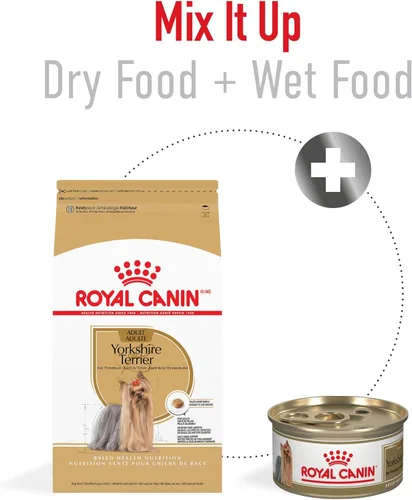 Miniatura 6 de Royal Canin Breed Health Nutrition Yorkshire Terrier - Alimento seco para perros adultos, bolsa de 2.5 libras