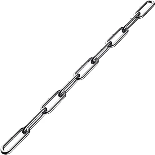 Miniatura 12 de Cadena de acero inoxidable, cadena de eslabones de metal de 13 pies, pequeña cadena ligera de 5/64 pulgadas, cadena de gato para el hogar, al aire