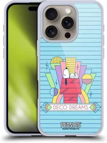 Miniatura 33 de Head Case Designs Snoopy Deco Dreams - Funda de gel suave con licencia oficial de Peanuts Blue Pattern compatible con Apple iPhone 7 Plus/iPhone 8