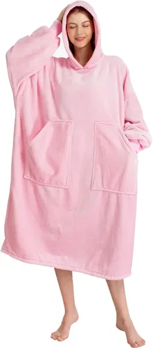 Miniatura 12 de Kipswiza Blanket Hoodie - Wearable Blankets Oversized Cozy Flannel Sweatshirt Blanket as Gifts for Adult Women Men
