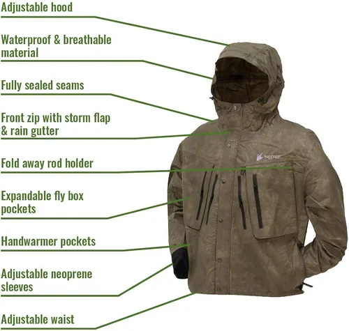 Miniatura 2 de Frogg Toggs Tekk Toad jacket de vadear