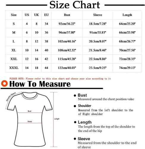 Miniatura 5 de Blusa de manga corta transpirable con cuello redondo para mujer, con estampado de abejas de abeja