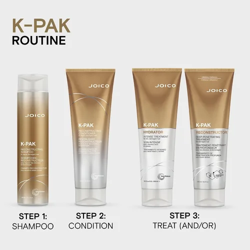 Miniatura 6 de Joico K-PAK Daily Reconstructing Conditioner For Damaged Hair Restore Shine Smooth & Detangle Eliminate Static With Keratin & Guajava