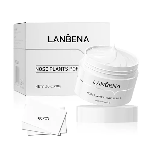 LANBENA Removedor de puntos negros - Mascarilla para nariz y cara, kit de eliminación de puntos negros, 1.05 onzas