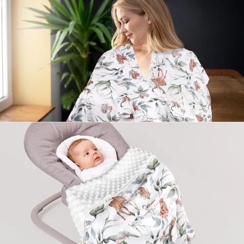 Miniatura 7 de TANOFAR Funda para Asiento de Coche para Bebé, Toldo para Asiento de Coche con Apertura Peekaboo para Bebés, Toldo Suave y Transpirable