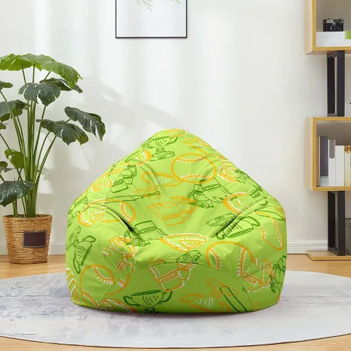 Miniatura 10 de Lukery Puf de almacenamiento de animales de peluche 3D para niños y adultos, puf rellenable (sin relleno) para sala de estar, sofá perezoso lavable