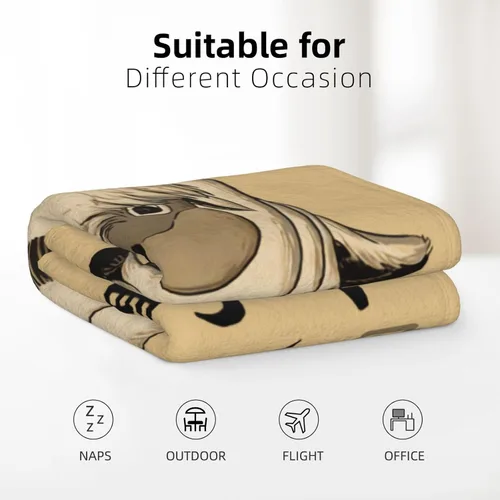 Miniatura 2 de Manta de Tiro Ultra Suave de Franela Polar para Todas las Estaciones Peso Ligero Sala de Estar/Dormitorio Manta Cálida