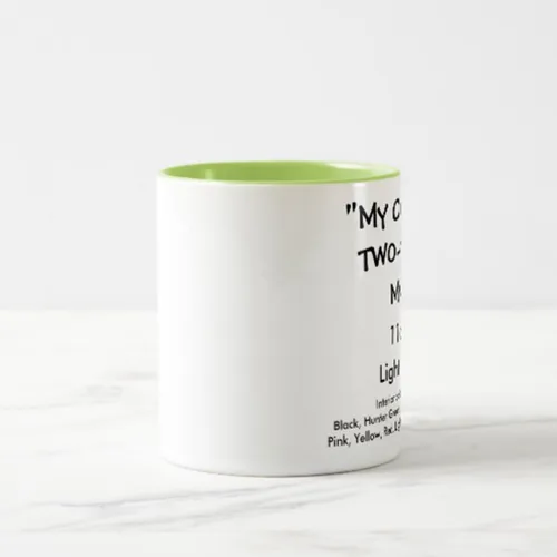 Miniatura 2 de Taza de café personalizada de bricolaje Agregue imágenes, logotipo o texto a tazas personalizadas tazas para regalo (verde blanco)