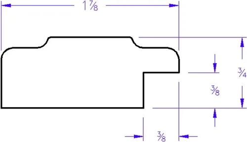 Miniatura 4 de OVALCREST Espejo de pared biselado rectangular para decoración del hogar, estilo Wright - Oro champán - Dimensiones exteriores de 16 x 20 pulgadas
