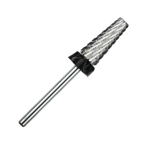Miniatura 7 de C & I Broca para uñas 5 en 1, Cross & Slim Edition, brocas profesionales para uñas para máquina de taladro eléctrico de manicura (Triple Áspero -3XC)