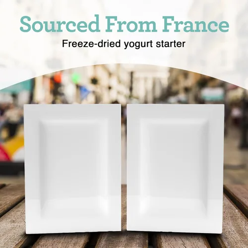 Miniatura 4 de Euro Cuisine RI1020 Iniciador de Cultivo de Yogur Totalmente Natural – Perfecto para Sin Lácteos, Leche Entera, Yogur Proteico – Bolsas de Yogur