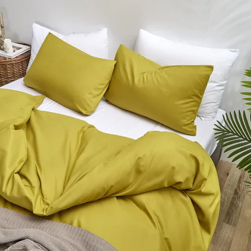 Miniatura 349 de CLOTHKNOW - Juego de edredón verde militar tamaño completo de 3 piezas, juego de ropa de cama verde oscuro, edredón suave con 2 fundas de almohada