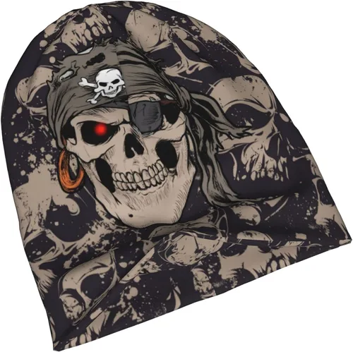 Miniatura 4 de Black Cat Slouchy Beanie Multifunction Chemo Skull Caps Headwear Hats Turban Unisex