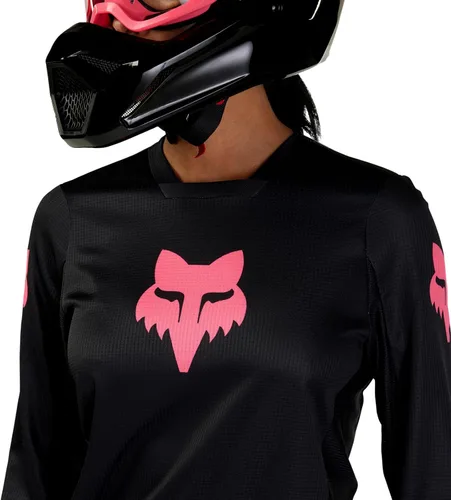 Miniatura 3 de Fox Racing 180 - Camiseta de motocross para mujer, negro/negro, talla XL
