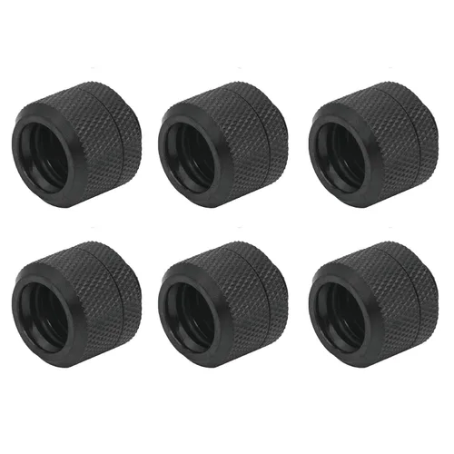 Miniatura 6 de dracaena.io Paquete de 2 roscas G1/4" a 12mm de diámetro exterior, Accesorio de Compresión para Tubería Rígida con diseño de cuerpo alto