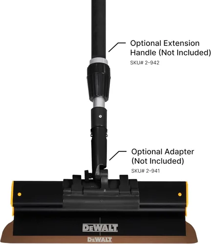 Miniatura 3 de DEWALT Cuchilla para desnatar paneles de yeso, 16 Pulgadas Grado Profesional Construcción de aluminio extruido y acero inoxidable europeo