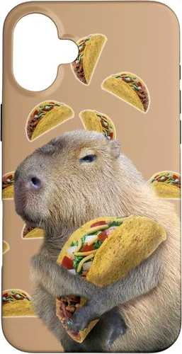 Miniatura 23 de Capybara Capybaras Eating Taco - Carcasa para iPhone 17
