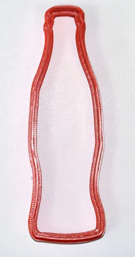 BOTELLA DE SODA POP VINTAGE CORTADOR DE GALLETAS HERRAMIENTA PARA HORNAR HECHO EN USA PR631