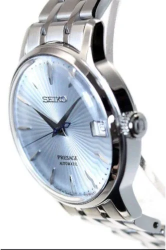 Miniatura 3 de SEIKO Reloj automático con esfera azul Presage SRP841J1, Azul, Moderno