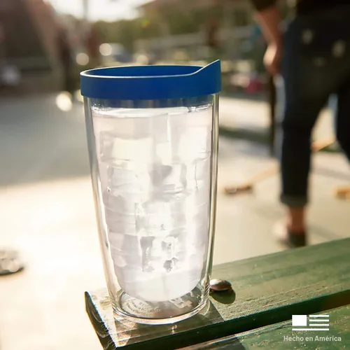 Miniatura 10 de Tervis Vaso aislado de mesa transparente y colorido fabricado en Estados Unidos con doble pared, taza de viaje que mantiene las bebidas frías