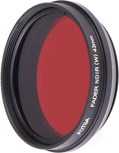 FocusFoto FOTGA - Filtro IR infrarrojo ajustable todo en uno de 1.693 in, lente de rayos X, variable de 530 nm a 650 nm, 680 nm, 720 nm, 750 nm,