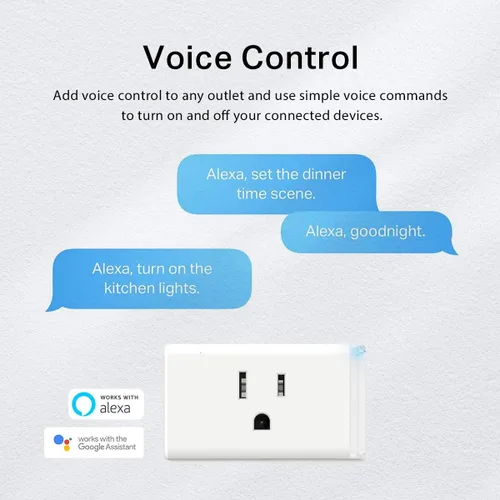 Miniatura 5 de Kasa Smart - Enchufe inteligente mini con monitoreo de energía, enchufe Wi-Fi inteligente para casa inteligente, compatible con Alexa, Google Home e