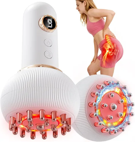 Dispositivos de alivio del dolor de ciática: masajeador de tejido profundo con tecnología multimodo, terapia de calor y luz, alivio específico para