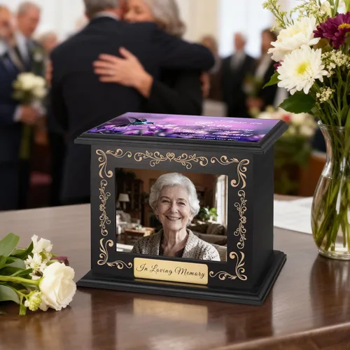 Miniatura 5 de Urna para cenizas para mujer
