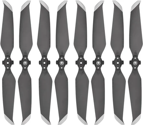 Hélices de bajo ruido para D-JI Mavic Air 2/AIR 2S 7238 Props Blade plegable liberación rápida cinta mágica correas accesorio (color : 4 pares 4