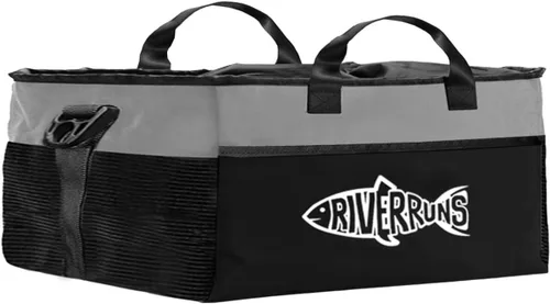 Miniatura 6 de Riverruns Bolsa para Vadeadores de Pesca y Caza con Malla Ventilada, Bolsa de Almacenamiento para Botas de Vadeadores para Senderismo, Camping Caqui