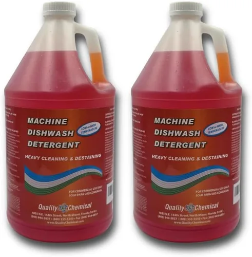 Miniatura 8 de Detergente para lavavajillas de grado industrial comercial – Un detergente de grado premium para lavavajillas de baja o alta temperatura, caja de 4