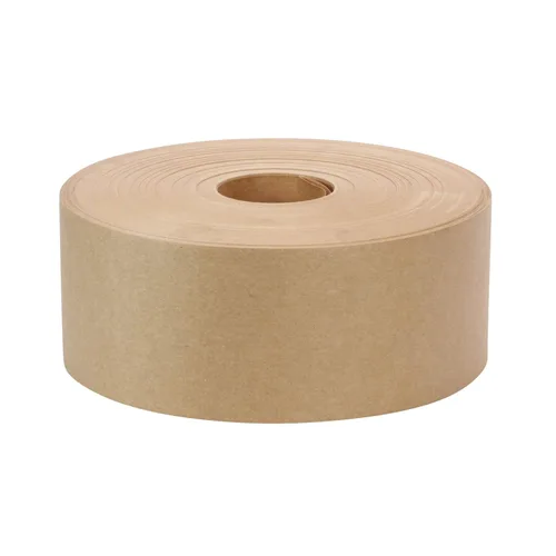 Rok Hardware 3 "x 600' pies Gummed Paper Water Activated Sellado Caja de cartón Brown Kraft Máquina de embalaje Cinta de envío