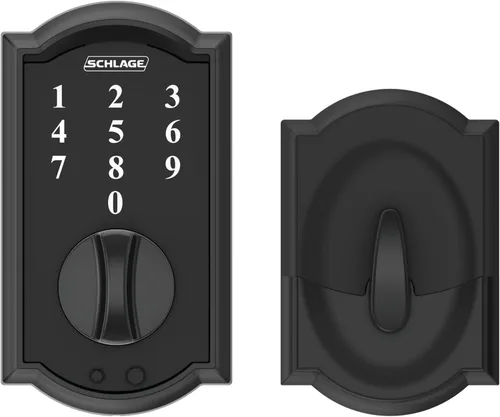 Miniatura 6 de Cerradura de seguridad táctil Schlage Camelot, BE375 CAM 622 Negro mate