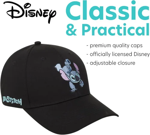 Miniatura 3 de Disney Unisex Lilo & Stitch Hat - Snap Back Baseball Cap, Dad Hat, Mom Hat