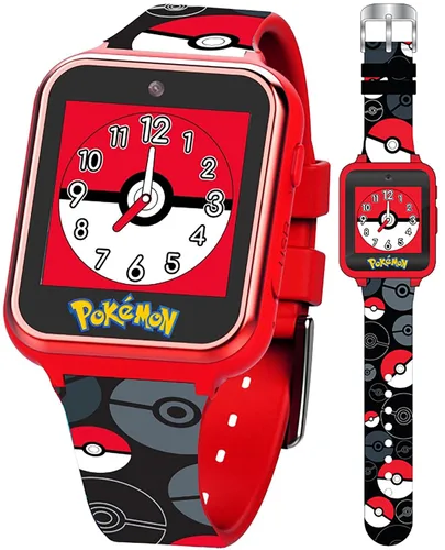 Miniatura 8 de Reloj inteligente interactivo para niños Pokémon – Reloj con pantalla táctil con juegos, cámara, grabadora de voz, contador de pasos, alarma