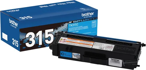 Miniatura 13 de Brother TN310 Cartucho de tóner de rendimiento estándar genuino, TN310C, tóner cian de repuesto, rendimiento de páginas de hasta 1500 páginas, TN310