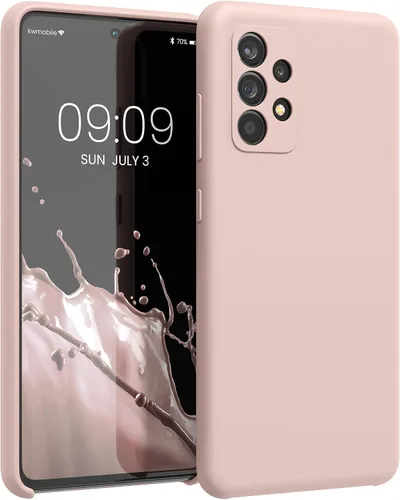Miniatura 276 de kwmobile Funda Compatible con Samsung Galaxy A14 5G - Funda de teléfono de TPU y silicona con acabado suave - Verde Lima