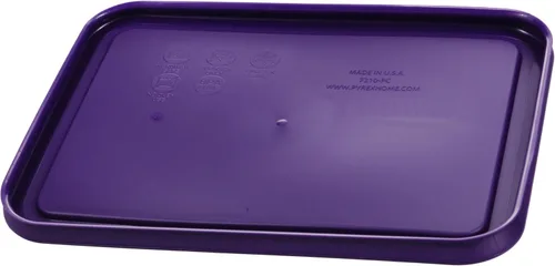 Miniatura 4 de Pyrex 7210-PC - Tapa de plástico sin BPA, 3 tazas, color morado ciruela, fabricada en Estados Unidos