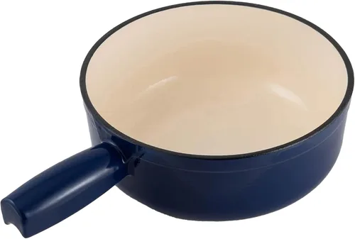 Miniatura 7 de Swissmar Lugano - Olla de repuesto para fondue de queso de hierro fundido, 1.4 cuartos de galón / 1.3 L, compatible con juegos de fondue Swissmar