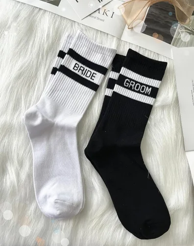 Miniatura 44 de Regalos de dama de honor para mujeres, regalos de boda, propuesta, regalos de despedida de soltera, decoraciones de calcetines de novia..