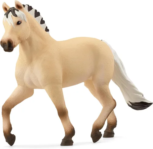 Schleich Horse Club - Figura de yegua de caballo de fiordo noruego - Figuras de poni para niñas y niños - Juguetes para niños a partir de 5 años