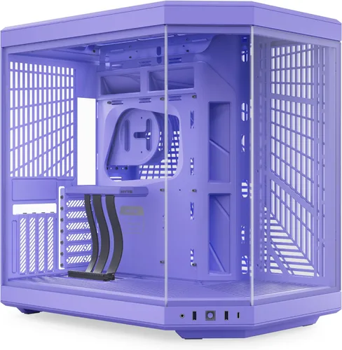 Miniatura 29 de HYTE Y70 - Caja ATX de torre intermedia Touch Infinite de doble cámara con estética moderna y pantalla táctil LCD de 2.5K integrada, color negro